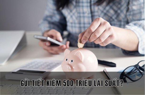 Gửi Ngân Hàng 500 Triệu Lãi Bao Nhiêu 1 Tháng, 1 Năm?